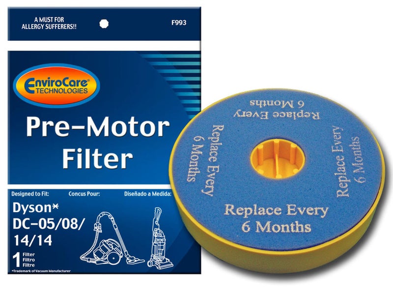 EnviroCare Replacement Pre Motor Vacuum Cleaner Filter made to fit Dyson DC05/08/14/15 Uprights - Image 1